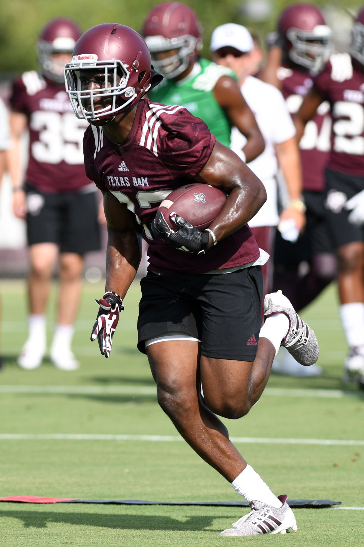 Texas A&M football practice